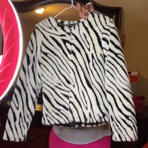 Zebra Print Jacket